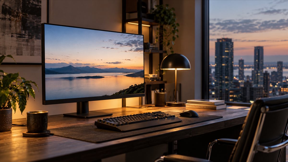 Windows 电脑与机械键盘的桌面使用环境
